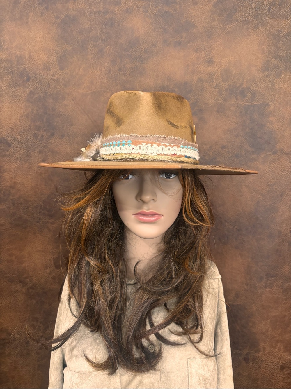 Custom made cowboy hat